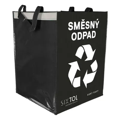 Taška na tříděný odpad SORT EASY MIXED, 30x30x40cm, 36l SIXTOL