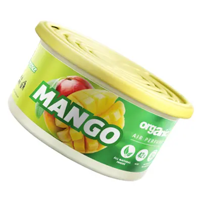 Natural Fresh Vůně do auta Organic plechovka s víčkem Mango 42 g