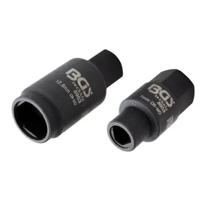 BGS Technic BGS 8953 Nástrčné hlavice s trojhranem 7 a 12,6 mm pro demontáž vstřikovacích