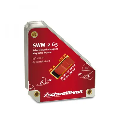 Schweißkraft® Vypínatelný svařovací úhlový magnet SWM-2 65