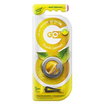 Natural Fresh Vůně do auta Go Gel Fresh Lemon 5 ml