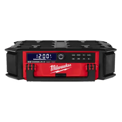 Aku rádio-nabíječka 18V, bluetooth - Milwaukee Packout M18 PRCDAB+-0