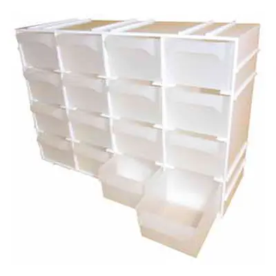 MAGG Box na nářadí 16 zásuvek, 225x72x155 mm, plast