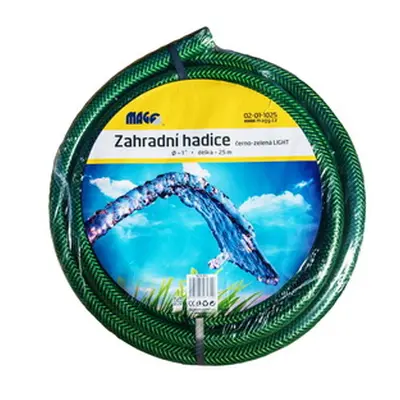 Zahradní hadice černo-zelená LIGHT 1/2" - 25 m - MAGG 02-01-1225