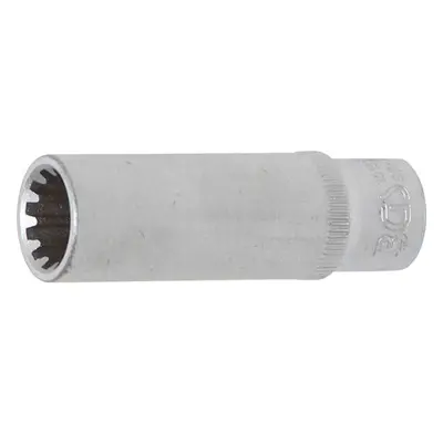 BGS Technic BGS 10160 Nástrčná hlavice 1/4" 10 mm, prodloužená - Gear Lock