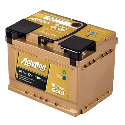 AUTOPART Autobaterie Galaxy Gold 61 Ah 12V, 242x175x175 mm