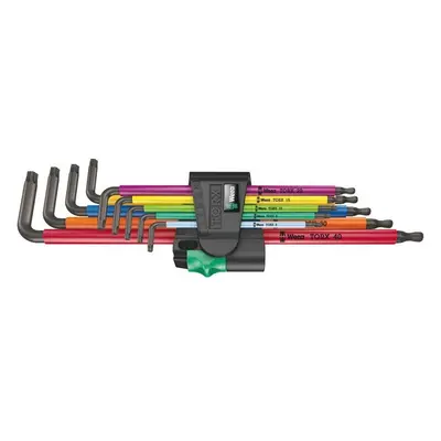 Wera 024480 Zástrčné klíče 967/9 TX XL Multicolour 1. Sada 9 ks dlouhých Torx klíčů