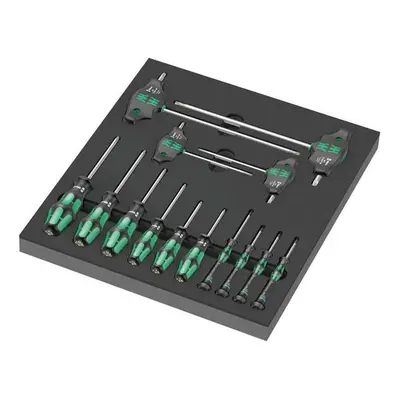 Wera 150103 Šroubováky TORX® 9712 Set 1 v pěnové vložce (Sada 14 dílů)