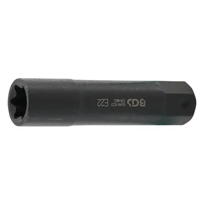 BGS Technic BGS 5246-E22 Nástrčná hlavice šestihran 22 mm E-profil E 22, úderová, velmi dl