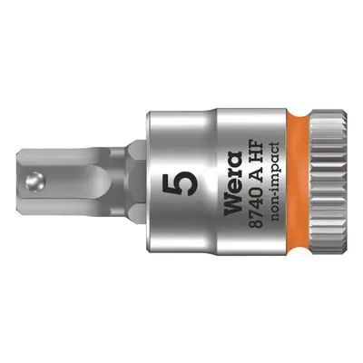 Wera 003335 Zástrčná bitová hlavice Zyklop 1/4" 6hran 5 mm typ 8740 A HF s přidržovací fun