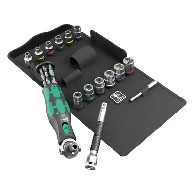 Wera 004284 Ráčnová sada 3/8" x 1/4" Wera Zyklop 8009 Pocket Set 3 (Sada 27 dílů)