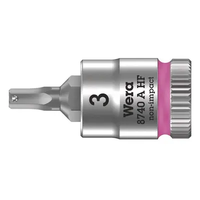 Wera 003332 Zástrčná bitová hlavice Zyklop 1/4" 6hran 3 mm typ 8740 A HF s přidržovací fun