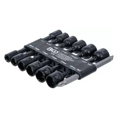 Nástrčné hlavice s magnetem, metrické 6-13 mm a palcové 1/4"-1/2" , sada 14 ks - BGS 74423