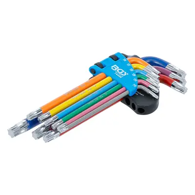 BGS technic Zástrčné klíče Torx T10-T50, vícebarevné, 9 ks - BGS 74457