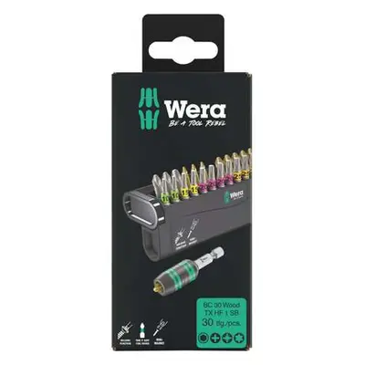 Wera 057437 30dílná sada bitů Bit-Check 30 Wood TX HF 1 SB