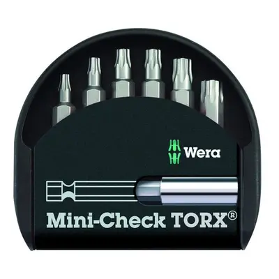 Wera 056294 6-dílná sada bitů TORX Mini-Check TX s držákem 893/4/1 K