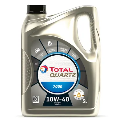 TotalEnergies Motorový olej TOTAL QUARTZ 7000 10W40, 5 l