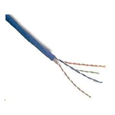 PlanetElite KAB-UTP5E-D-PVC-P-BL UTP, Cat5E, drát, PVC, 305m, modrý