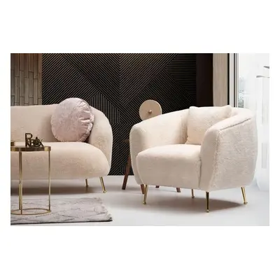 Atelier del Sofa Wing Chair Istiridye - Beige