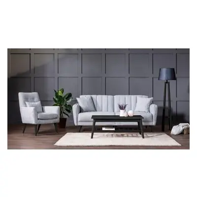 Atelier del Sofa Sofa-Bed Set AQUA-TAKIM3-S 1008 Grey