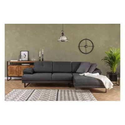 Atelier del Sofa Corner Sofa Mustang Small Right - Anthracite