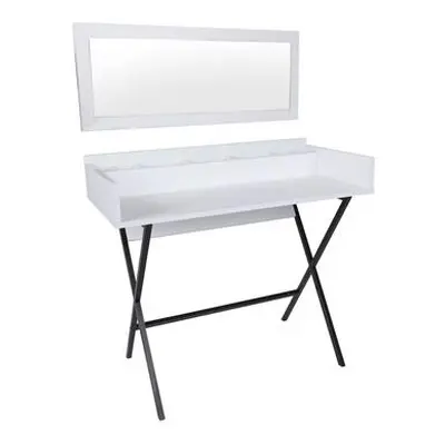 Hanah Home Make-Up Table Doha WhiteBlack