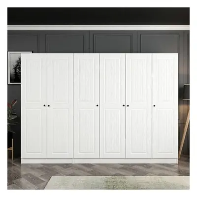 Hanah Home Wardrobe Kale - 4774 White