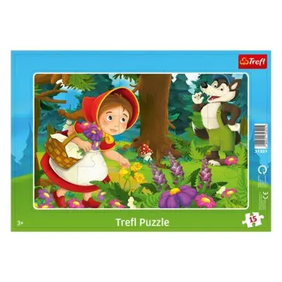 TREFL Puzzle Červená Karkulka 15 dílků