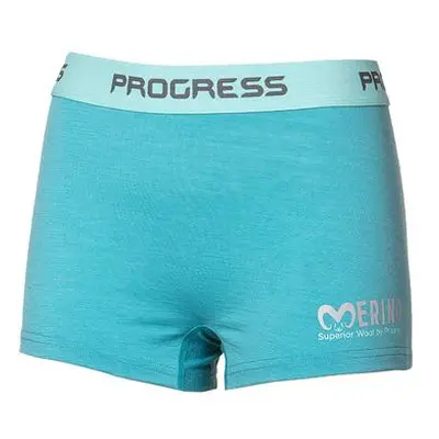 PROGRESS MW SKNZ dámské merino boxerky S mint melír