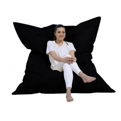 Atelier del Sofa Garden Bean Bag Giant Cushion 140x180 - Black