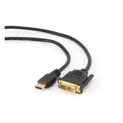 Kabel GEMBIRD C-TECH HDMI-DVI 4,5m, 1.3, M/M stíněný, zlacené kontakty