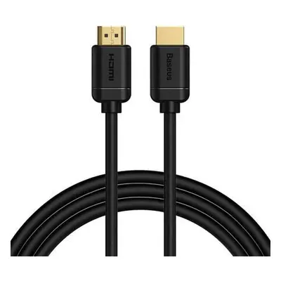 Baseus 2x kabel HDMI 2.0 4K 60Hz, 3D, HDR, 18 Gb/s, 2 m (černý)