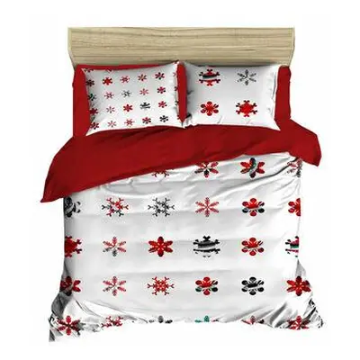 L'essentiel Maison Single Quilt Cover Set 428 RedWhiteGreen