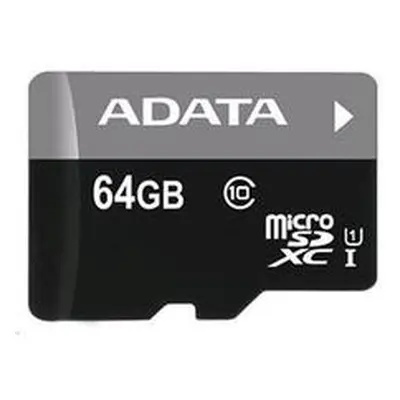 ADATA Premier 64GB microSDXC/ UHS-I CL10 + adaptér