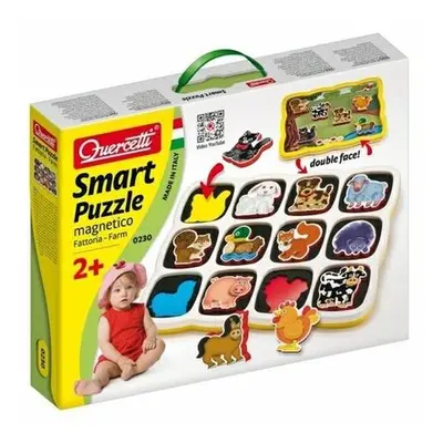 Quercetti Smart Puzzle magnetico Farm 0230