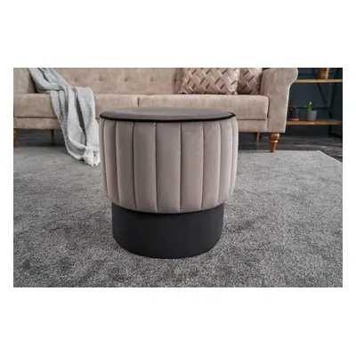 Atelier del Sofa Pouffe Rose Puf - Grey