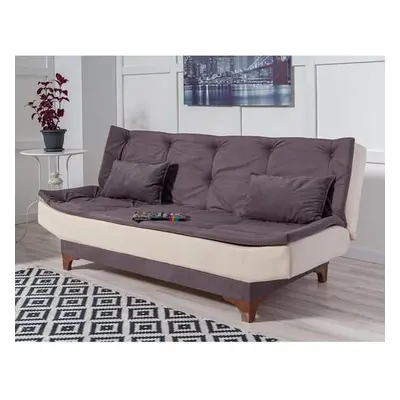 Atelier del Sofa 3-Seat Sofa-Bed Kelebek -Cream Anthracite