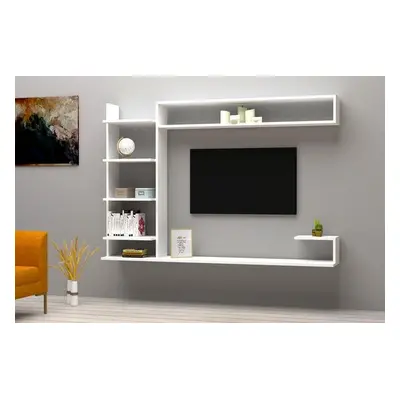 Hanah Home TV Unit Noble - White