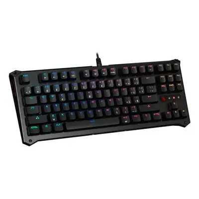 A4tech Bloody B930 optická herní klávesnice, RGB Podsvícení, Orange Switch, USB, CZ, černá, B930