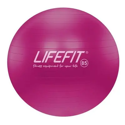 Gymnastický míč LIFEFIT ANTI-BURST 85 cm, bordó