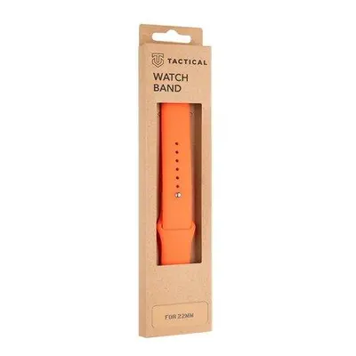 Tactical 613 Silikonový Řemínek 22mm Orange