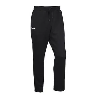 CCM Kalhoty Locker Room Tapered Pant JR, Junior, XS, černá