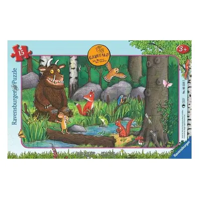 RAVENSBURGER Puzzle Myš a Gruffalo 15 dílků