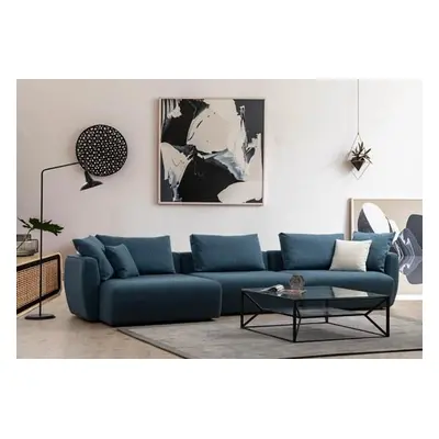 Atelier del Sofa Corner Sofa Maya Corner 1 (Chl Left + O1 + 1R) Blue