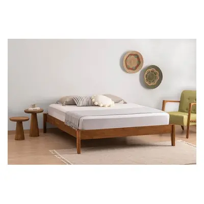 Hanah Home Double Bedstead Galaksi 100 - Walnut