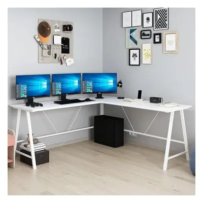 Hanah Home Study Desk Team L - White