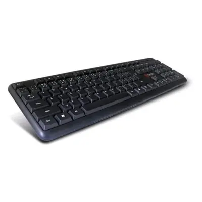 C-TECH KB-102/Drátová USB/CZSK-Layout/Černá, KB-102-U-BL