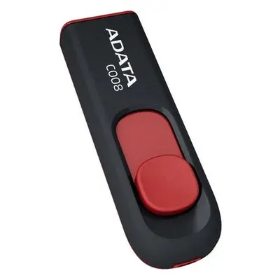 ADATA flash disk 64GB C008 USB 2.0 černý, AC008-64G-RKD