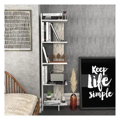 Hanah Home Bookshelf Alis - White