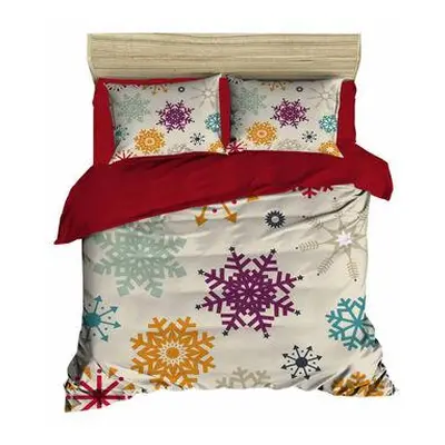 L'essentiel Maison Double Quilt Cover Set 460 RedWhiteYellowPurpleBlue